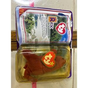 Ty Beanie Babies Rex The Tyrannosaurus Rex Dinosaur Trio McDonald's 2000